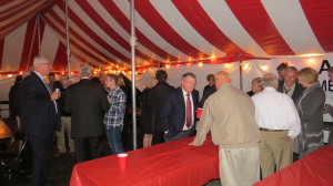 "The Tent"  Friday Night after Trine Touchstone Dinner